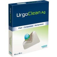 Medicazione Tnt Assorbente Gelificante Urgoclean Ag/silver 10x10cm 5 Pezzi