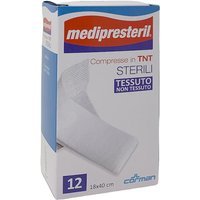 Medipresteril Compresse in TNT Sterili 18 x 40 cm, 12 compresse