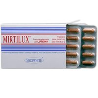 Mediwhite Mirtilux Integratore Alimentare, 20 Capsule