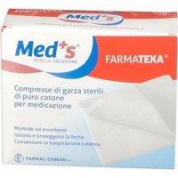 Med's Farmatexa - Compresse Sterili Garza Idrofila Medicazione 15x15 cm, 25Pezzi