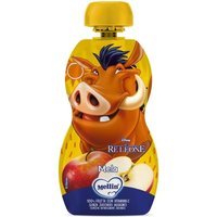 Mellin Merenda Frutta Disney Re Leone 100% Mela con Vitamina C, 110g