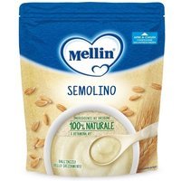 Mellin Semolino, dal 4° mese Ingredienti di origine 100% Naturale e Vitamina B1, 200g