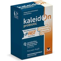 Menarini Kaleidon - Probiotic Fast Integratore Gusto Bianco Naturale, 10 Bustine