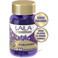 Menarini Laila DormiBene Integratore per il Sonno, 60 Pastiglie Gommose