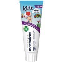 Mentadent Kids Dentifricio 0-6 Anni gusto Frutta, 75ml
