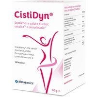 Metagenics CistiDyn Integratore per Reni Vescica e Vie Urinarie, 14 Bustine