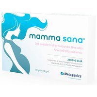 Metagenics MammaSana Integratore Gravidanza e Allattamento, 30 Capsule