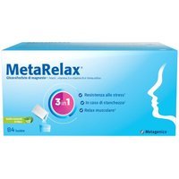Metagenics MetaRelax per Stress Stanchezza e Tensione Muscolare, 84 Bustine