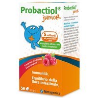 Metagenics Probactiol Junior Integratore di Probiotici, 56 Compresse Masticabili