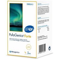 Metagenics PufaGenics Forte per Vasi Funzione Cerebrale e Vista, 60 Gellule