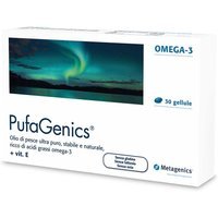 Metagenics PufaGenics per Vasi Funzione Cerebrale e Vista, 30 Gellule