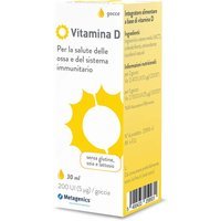 Metagenics Vitamina D Liquido Immunità e Salute Ossa Per Adulti e Bambini, 30ml