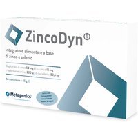 Metagenics ZincoDyn Zinco e Selenio per le Difese e la Tiroide, 56 Compresse