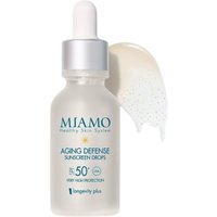 Miamo Longevity Plus - Aging Defense Sunscreen Drops SPF50+ Soft Gold, 30ml