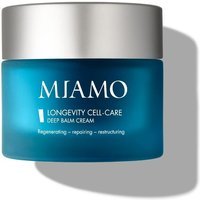 Miamo Longevity Plus - Longevity Cell-Care Deep Balm Cream Crema Viso Rigenerante Riparatrice Ristrutturante Texture Burrosa, 50ml
