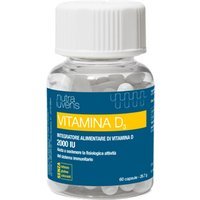 Miamo Nutraiuvens Vitamina D3 2000 UI Integratore Alimentare, 60 Capsule