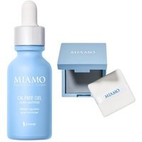 Miamo Protocollo Pelle Lucida Kit con Siero Oil Free Gel Ultra Mattifier + Blotting Paper