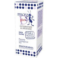 Microfarma Micro D Plus con DHA Gocce Integratore di Vitamina D3, 15ml