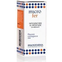 Microfarma MicroFer Gocce Integratore Alimentare 15 ml