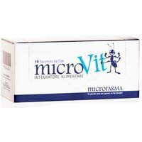 Microfarma MicroVit Integratore Alimentare 10 Flaconcini Da 10 ml