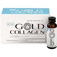 Minerva Research Labs Gold Collagen Active Integratore 10 Flaconcini
