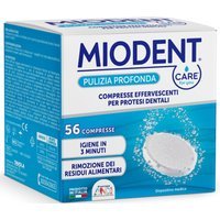 Miodent Compresse effervescenti per protesi dentali - Igiene e pulizia profonda, 56 compresse