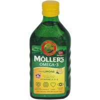 Moller's Omega-3 Olio di Fegato di Merluzzo Integratore Alimentare, 250ml