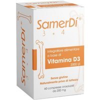 Momacare Pharma Samerdì Integratore di Vitamina D3, 60 Compresse
