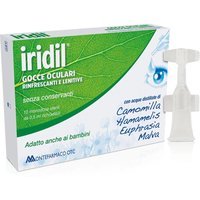 Montefarmaco Iridil - gocce oculari rinfrescanti e lenitive, 10 flaconcini da 0,5 ml