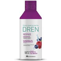 Montefarmaco Pancia Piatta Dren Integratore Drenante Gusto Frutti di Bosco,500ml
