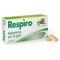 Montefarmaco Respiro - Balsamiche per la Gola gusto Eucalipto Forte, 24caramelle