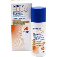 Morgan Immuno Elios Viso - CC Cream Medium SPF50+ Crema Solare Colorata, 40ml