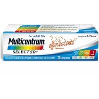 Multicentrum Select 50+ Effervescente Integratore Vitamine Minerali, 20 Cpr