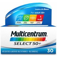 Multicentrum Select 50+ Integratore Multivitaminico Vitamina B Calcio, 30 Cpr