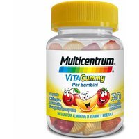Multicentrum VitaGummy Integratore Vitamine Minerali Bambini 3+, 30 Caramelle