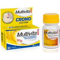 MultivitaMIX Crono Integratore di Vitamine e Minerali, 30 Compresse a Rilascio Differenziato
