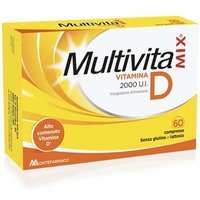 Multivitamix Integratore ad Alto Contenuto di Vitamina D 2000 UI, 60 Compresse
