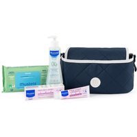 Mustela Beauty Passeggino Cofanetto Regalo Fluido Detergente Senza Risciacquo 300ml + Pasta Cambio 50ml + 60 Salviettine