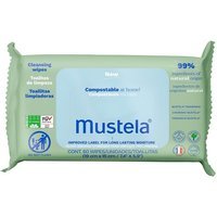 Mustela Salviette Compostabili Profumate, 60 Salviettine
