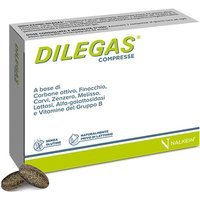 Nalkein Dilegas Funzione Digestiva Eliminazione Gas, 30 Compresse