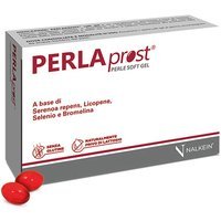 Nalkein PERLAprost Integratore Funzionalità della Prostata, 15 Perle Soft Gel