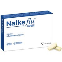 Nalkein SA Nalkeflu Integratore Fluidificante Vie Respiratorie, 20 Compresse