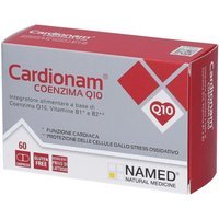 Named Cardionam - Coenzima Q10 Integratore Alimentare Funzione Cardiaca, 60 capsule