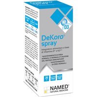 Named Dekoro Spray Integratore Alimentare di Vitamina K2 e D3, 20ml