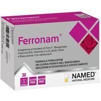 Named Ferronam Integratore Alimentare Stanchezza e Affaticamento, 30 compresse