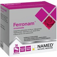 Named Ferronam Orosolubile Integratore Alimentare, 30 stick