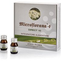Named Microflorana-F Direct-10 Integratore Alimentare, 20 Flaconcini
