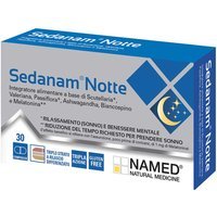Named Sedanam Notte Integratore Alimentare, 30 Compresse
