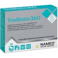 Named TrioBiotix 360 Integratore Probiotico Equilibrio Intestinale, 10 Bustine