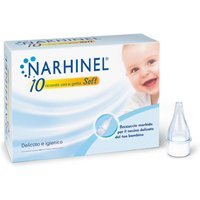 Narhinel 10 Ricambi per Aspiratore Nasale Neonati e Bambini con Filtro Soft
